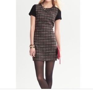 Banana Republic Tweed Shift Dress